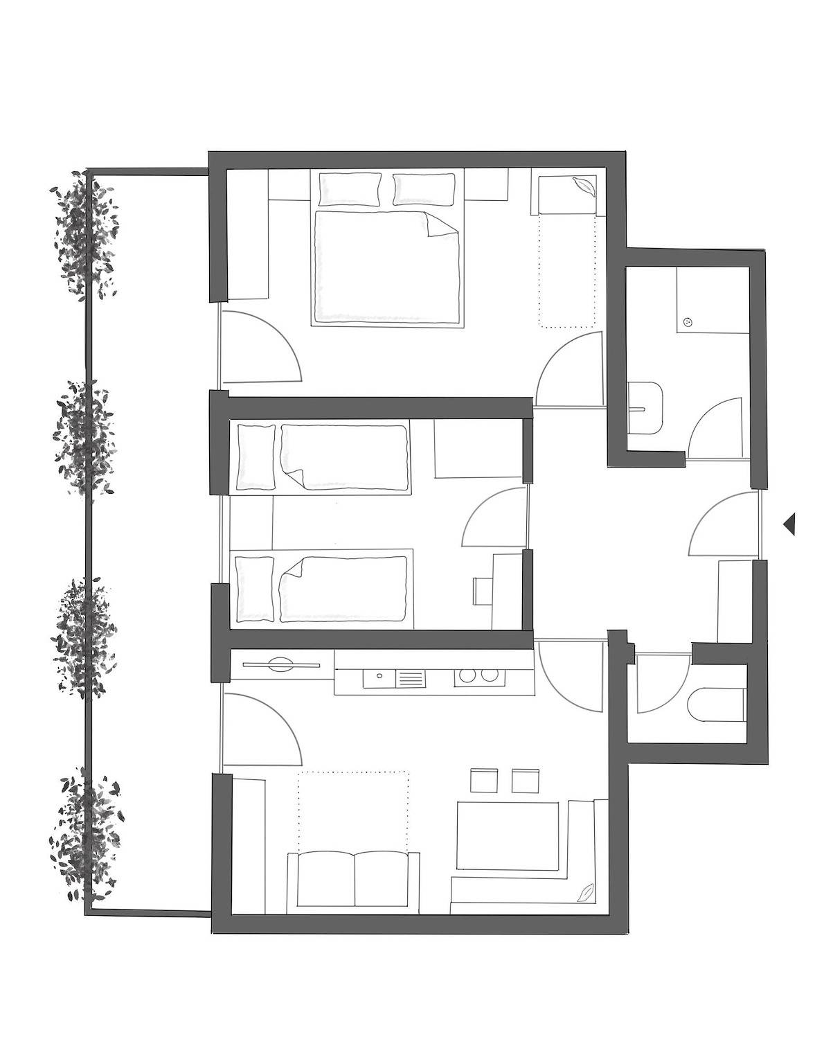 Appartement 1 / 2 Schlafräume in Ramsau am Dachstein, Schladming-Dachstein