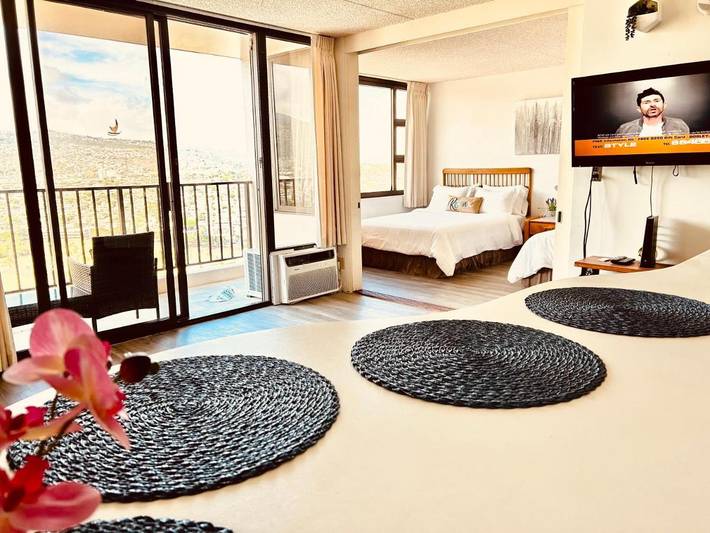 Hotel für 6 Personen, mit Balkon und Sauna sowie Whirlpool und Pool, kinderfreundlich in Honolulu