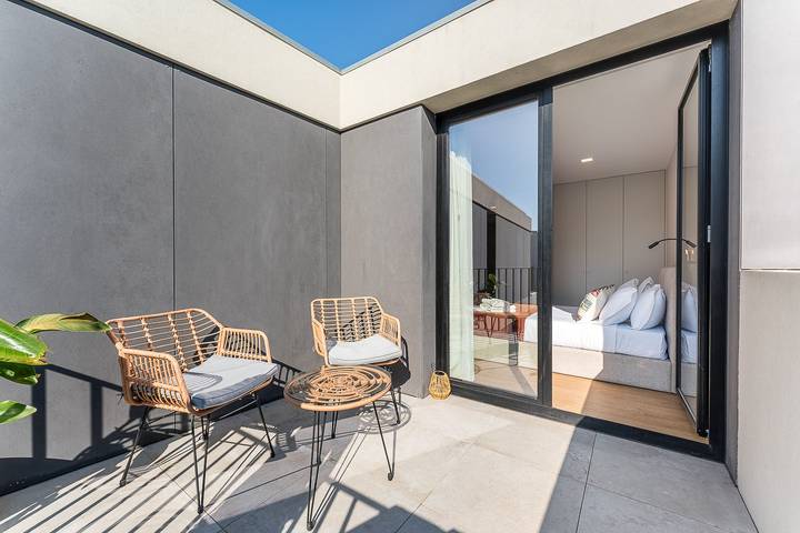 Apartamento de férias para 5 pessoas, com varanda em 