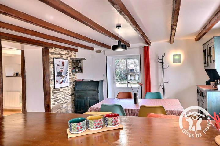 Gîte für 4 Personen, mit Terrasse und Pool sowie Ausblick in Mont-Saint-Michel-Bucht - 4
