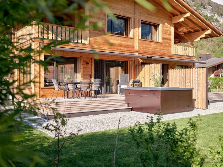 Ferienwohnung für 5 Personen, mit Garten und Balkon sowie Sauna in Meiringen