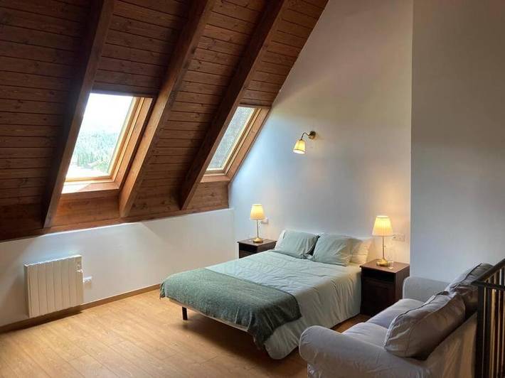 Casa de vacaciones para 6 personas, con vistas y terraza en La Jacetania - 4