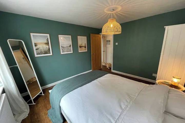 Ganze Wohnung, Seaview dog friendly ground floor flat 1 min to beach sleeps 4 in Fareham, Hampshire