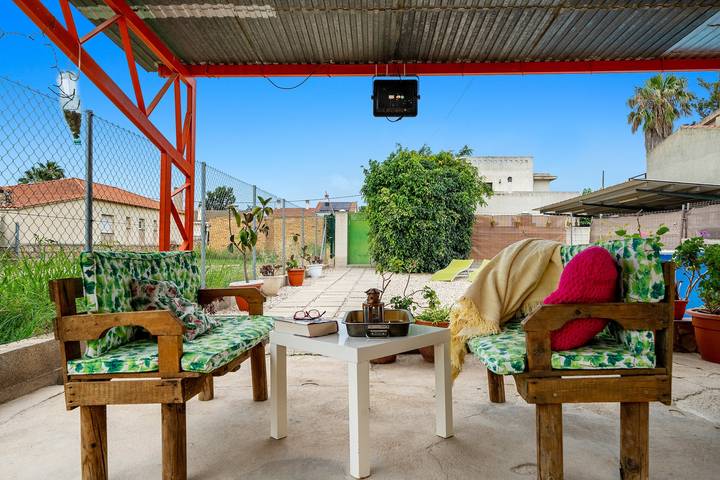 Ferienhaus "Ebre Home" mit privatem Mini-Pool, 3 privaten Terrassen und Wlan in La Cava, Deltebre