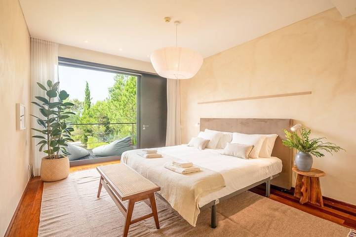 Casa de férias para 6 pessoas, com jardim e varanda em Península de Troia