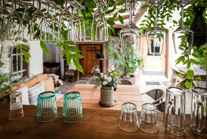 Location de vacances pour 2 personnes, avec vue et jardin à Oestrich-Winkel