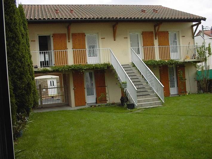 Appartement de vacances pour 2 personnes, avec Balcon et Terrasse ainsi que Jardin et Vue