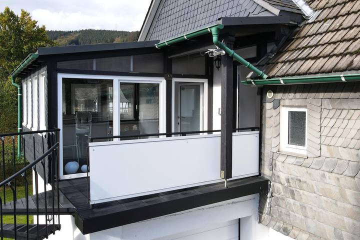 Ferienwohnung für 6 Personen, mit Garten