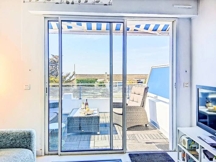 Ferienwohnung für 2 Personen, mit Terrasse und Pool auf Île d'Oléron