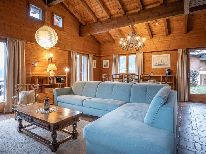 Location de vacances pour 6 personnes, avec terrasse et jardin dans Ovronnaz - 3