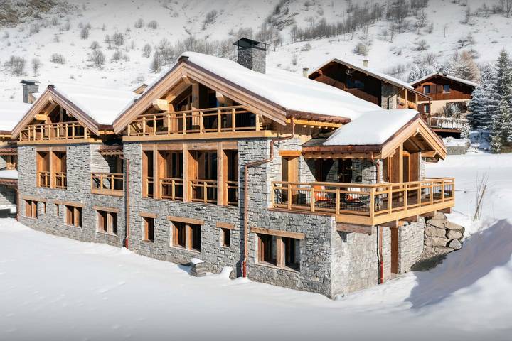 Chalet für 14 Personen, mit Terrasse und Sauna sowie Whirlpool, kinderfreundlich in Les Menuires - 4