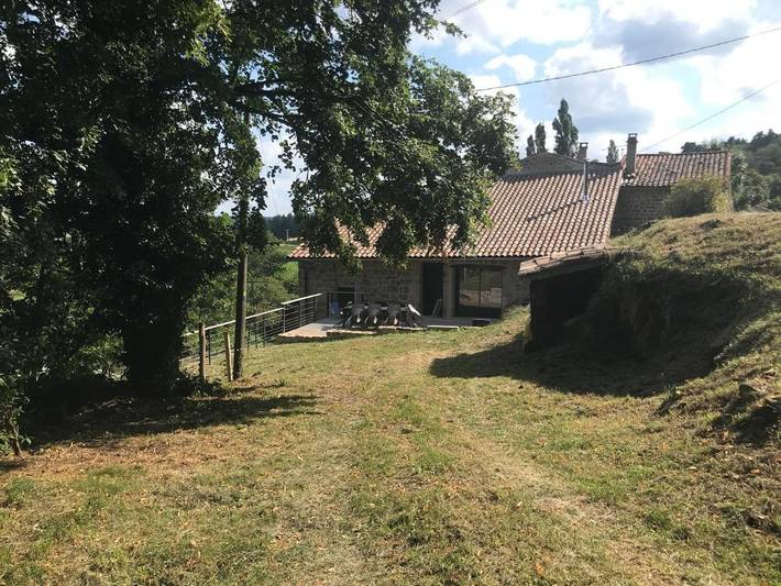 Maison de vacances pour 10 personnes, avec Jacuzzi et Terrasse ainsi que Jardin et Vue