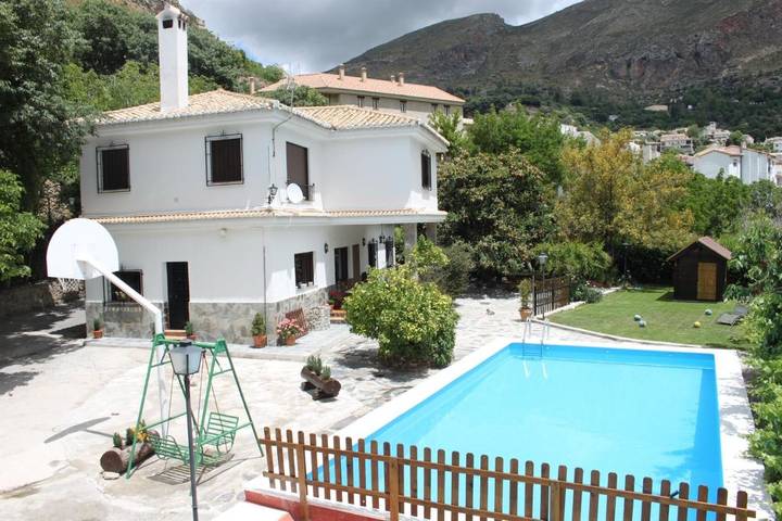 Casa rural con piscina para 7 personas, con jardín además de vistas y piscina en Vega de Granada - 4