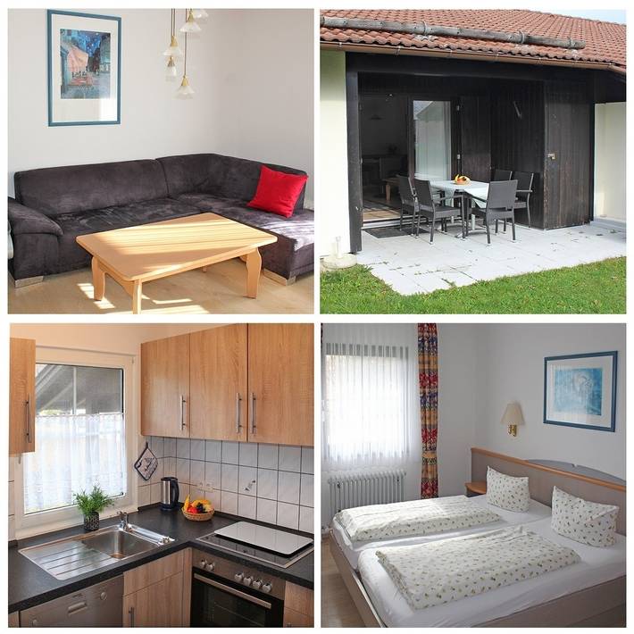 Ferienpark für 4 Personen, mit Garten und Balkon, kinderfreundlich im Allgäu