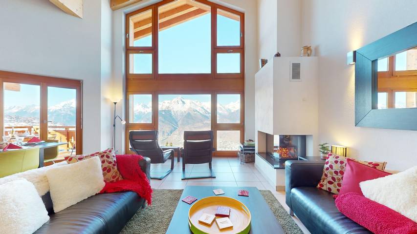 Ferienwohnung für 10 Personen, mit Balkon im Wallis - 3