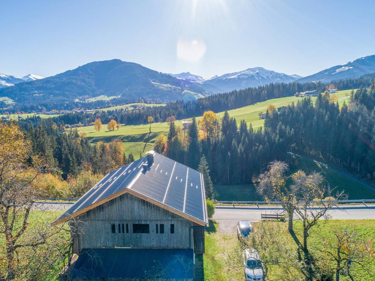 Uriges Landhaus in schöner Aussichtslage und Sauna in Hopfgarten im Brixental, Kaisergebirge
