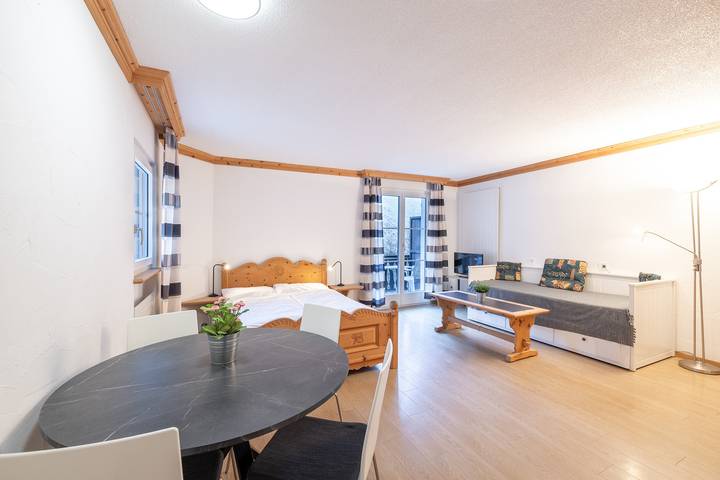 Ganzes Studio, 2203 Modernes Studio mit Balkon in Vulpera, Tarasp