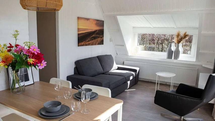 Ferienhaus für 4 Personen, mit Terrasse und Garten