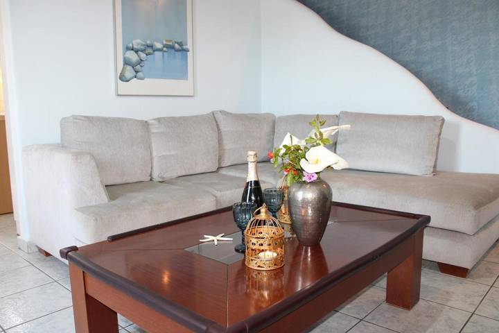 Appartement de vacances pour 2 personnes, avec jardin et vue