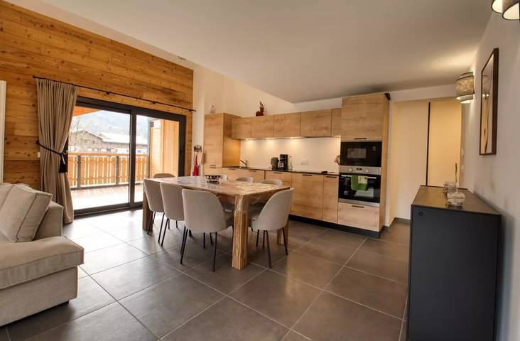 Appartement de vacances pour 8 personnes, avec balcon en Haute-Savoie - 4