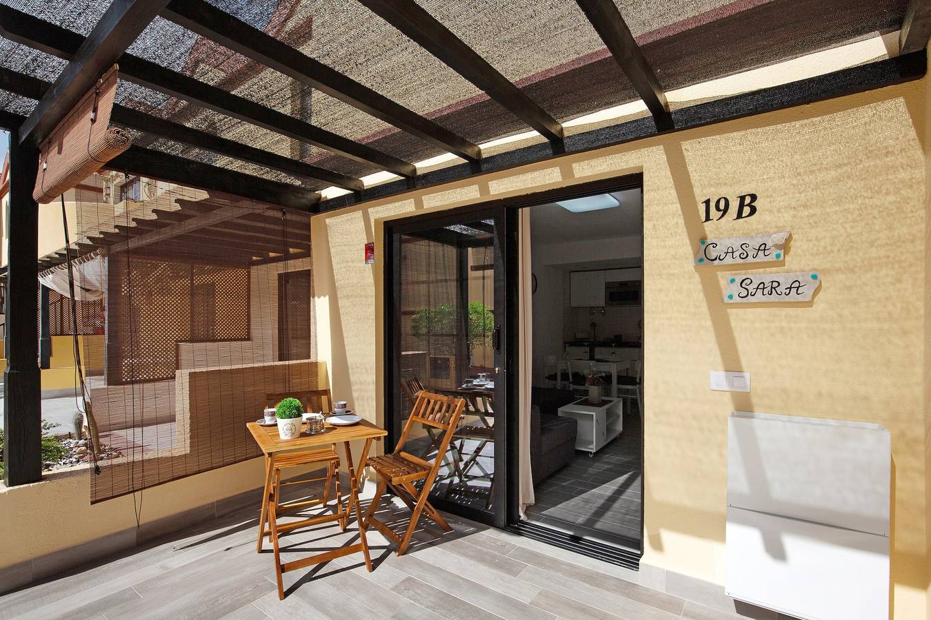 Maison de vacances « Casa Sara Costa Calma » avec piscine partagée, terrasse privée et Wi-Fi in Südliche Bucht Costa Calma, Pájara