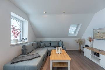 Ferienwohnung für 4 Personen, mit Balkon und Sauna in Hattstedt