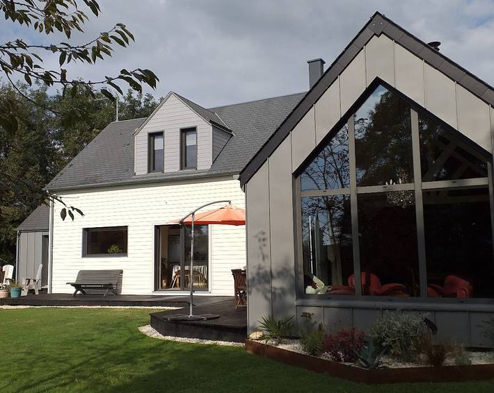 Cottage pour 2 personnes, avec jardin à Liesville-sur-Douve