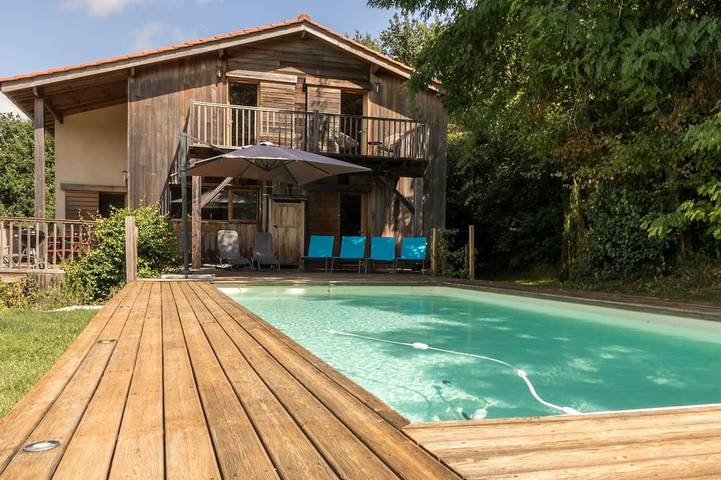 Location de vacances pour 7 personnes, avec jardin à Lévignac (Haute-Garonne)