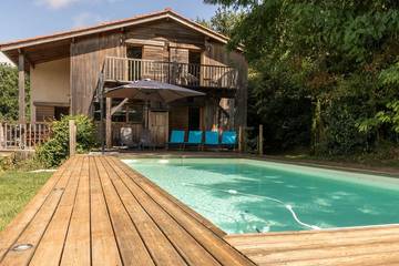 Location de vacances pour 7 personnes, avec jardin à Lévignac (Haute-Garonne)