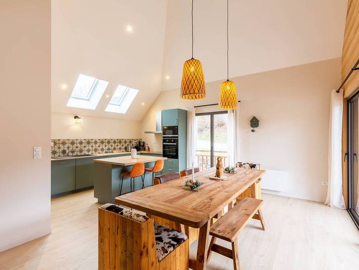 Location de vacances pour 8 personnes, avec balcon et jardin à Armenteule - 2