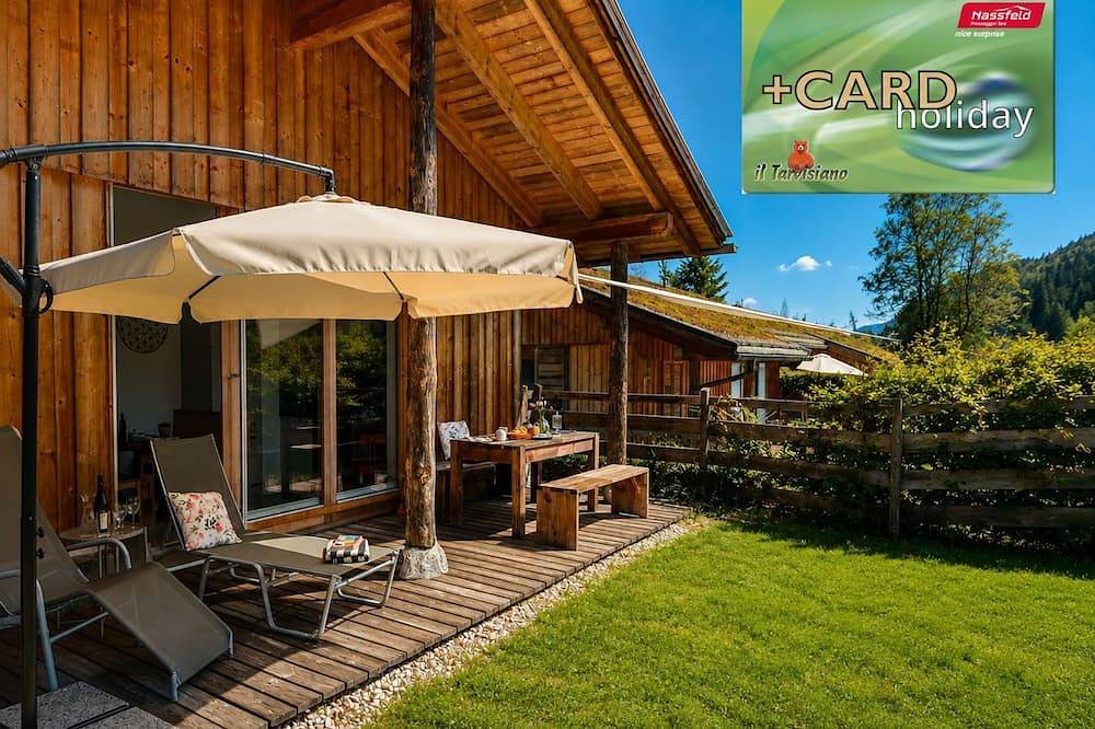 Chalet mit Infrarotsauna für bewussten Urlaub in Hermagor, Hermagor-Pressegger See