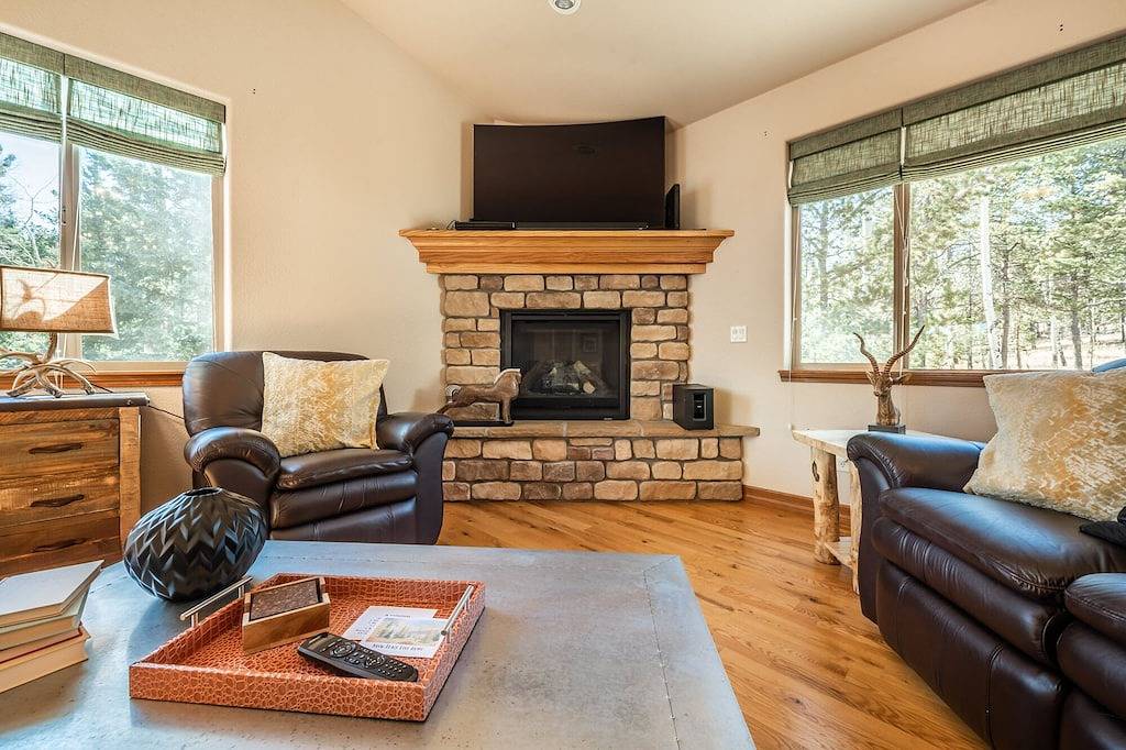 Cozy Mountain Retreat for the Holidays! December Special! in Teller County