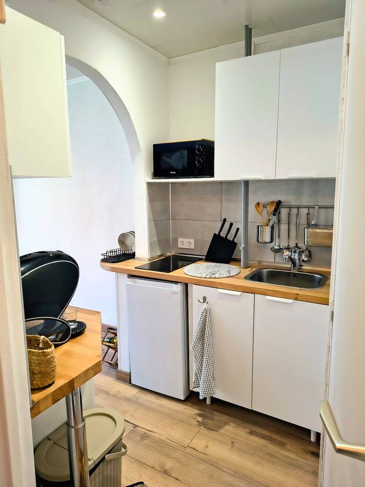Apartamento entero, Estudio 'Studio rénové Centre Historique, 500m de la gare, quartier Steinbach' con balcón in Mulhouse, Región de Mulhouse