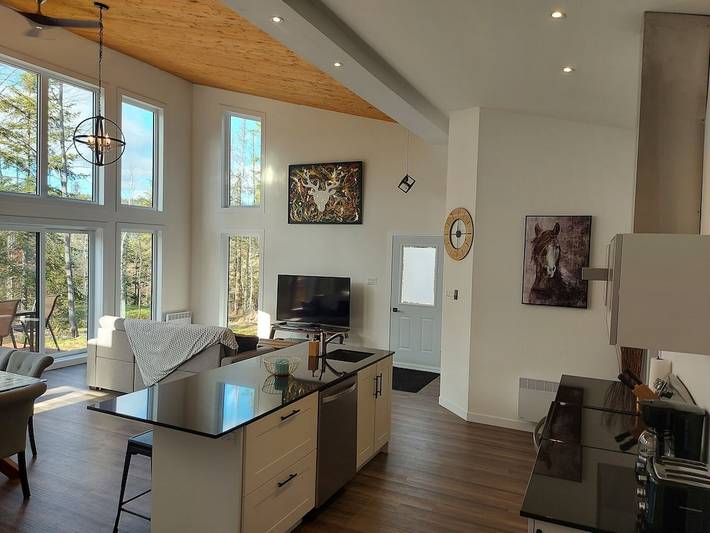 Chalet for 6 people, with terrace in Quebec