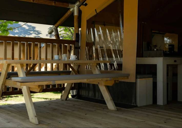 Tente pour 4 personnes dans le Cantal - 4