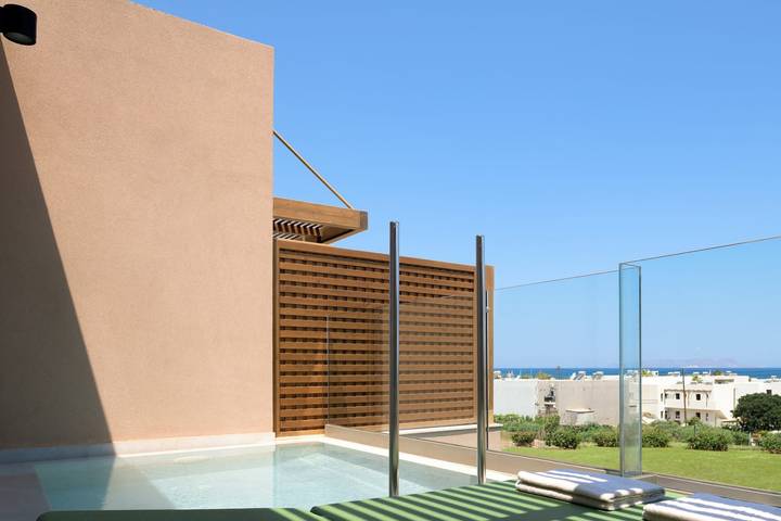 Villa pour 2 personnes, avec jardin et balcon