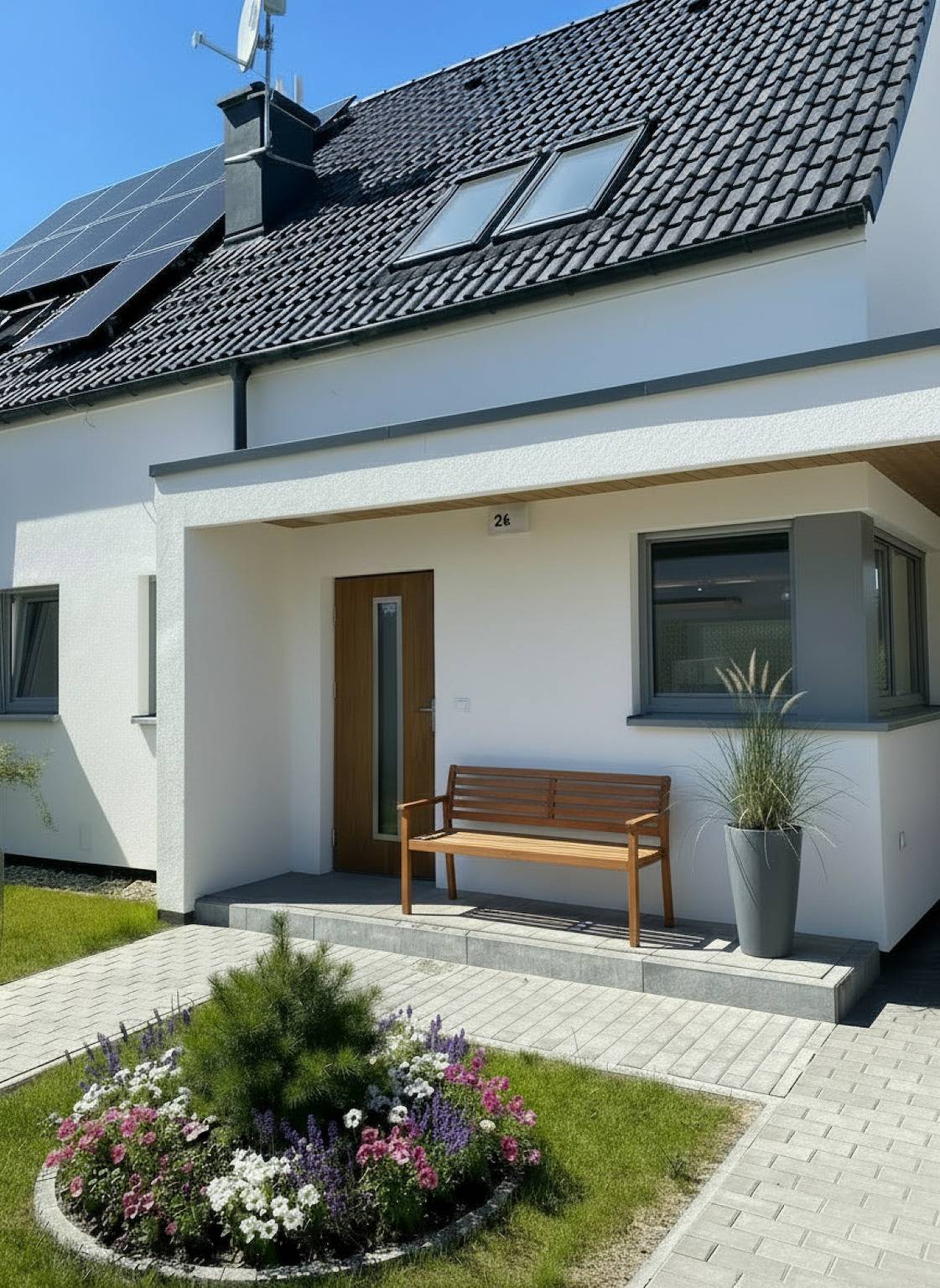 Dom dla 6 osób z taras in Trzęsacz, Powiat gryficki