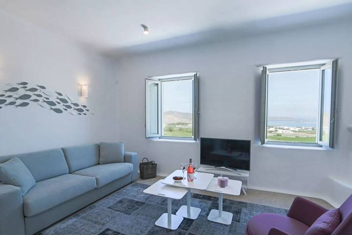 Location de vacances pour 4 personnes, avec vue sur l’océan dans Náoussa - 3