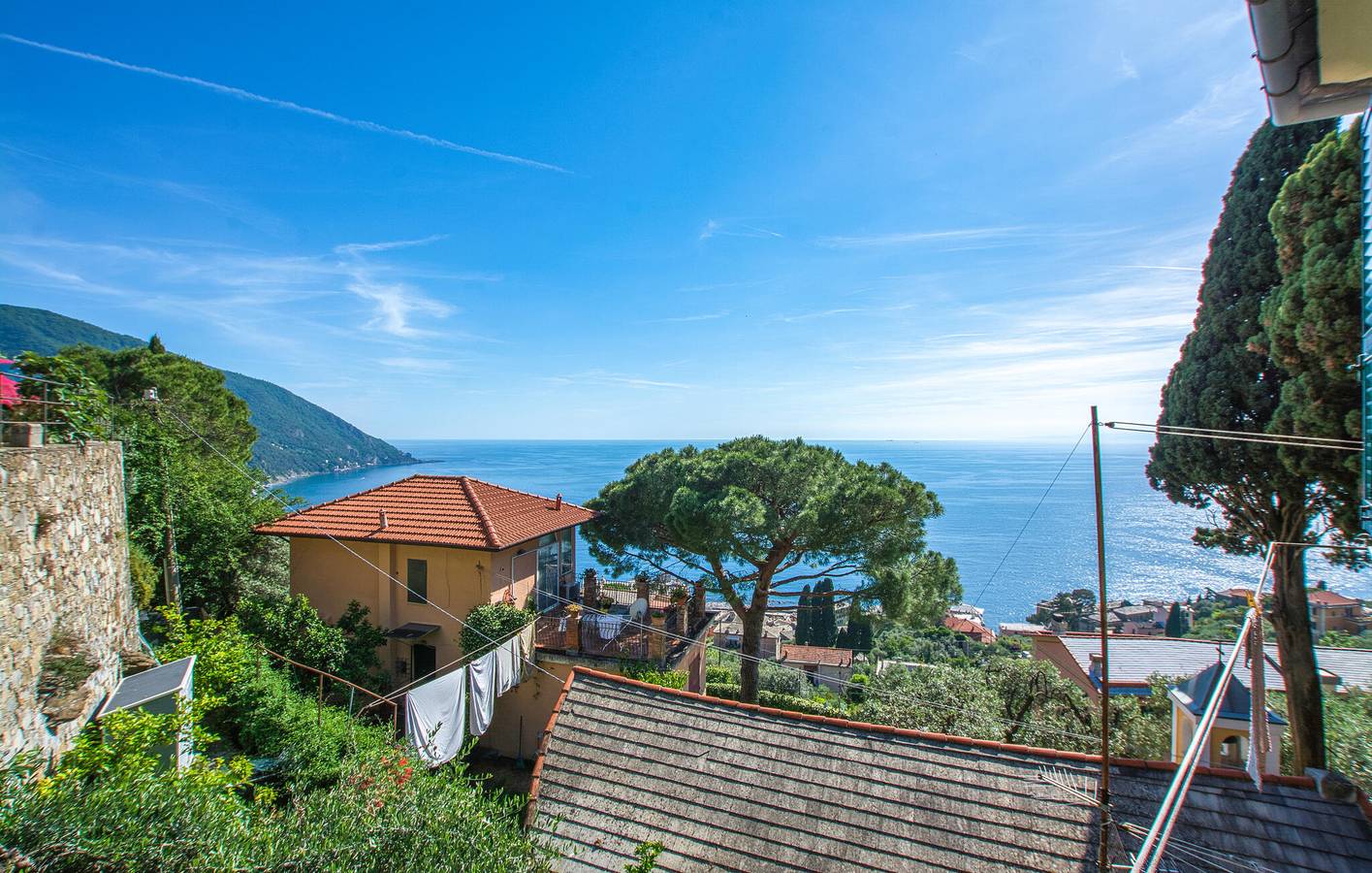 Charmant appartement de 2 chambres avec terrasse, à proximité de la plage et des commodités in Camogli, Riviera di Levante