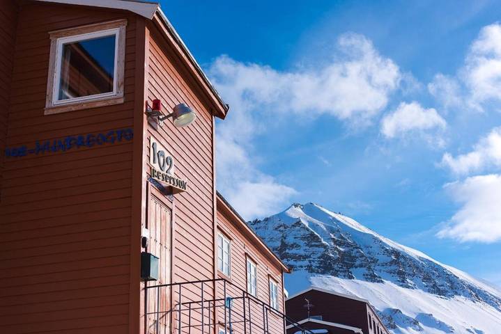 Location de vacances pour 4 personnes, avec terrasse et vue dans Longyearbyen - 2