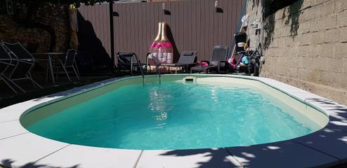 Chambre d’hôte pour 2 personnes, avec piscine à Cruzy