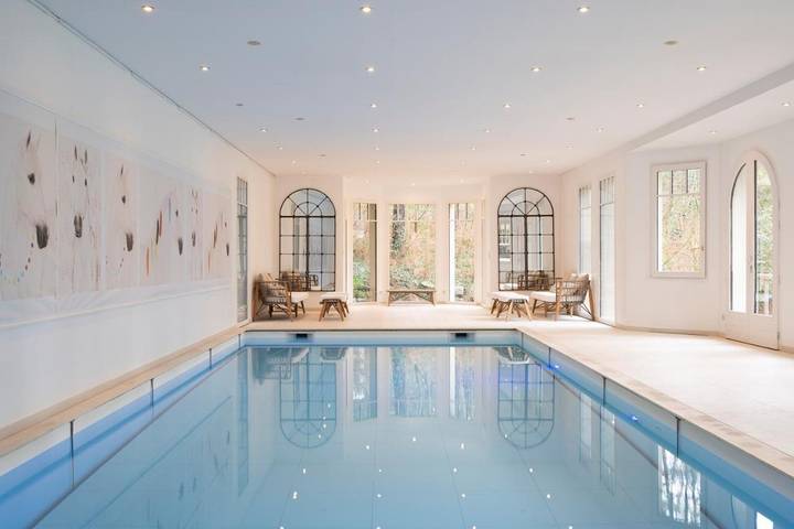 Chambre d’hôte pour 4 personnes, avec Terrasse et Jardin ainsi que Piscine et Vue au Touquet-Paris-Plage