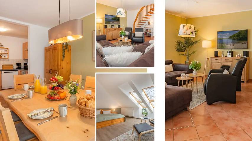 Ferienhaus für 8 Personen, mit Garten in Korswandt