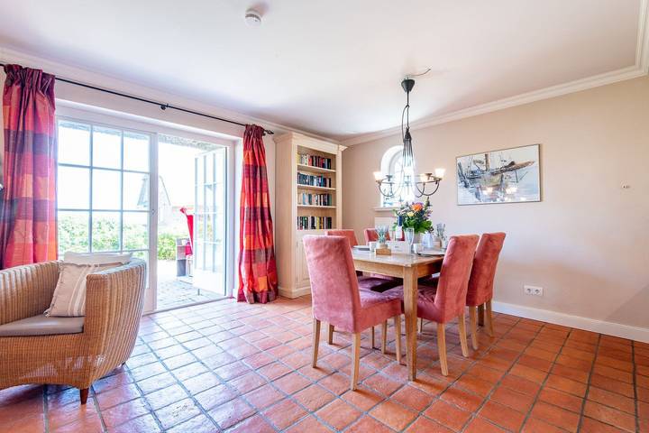 Ferienwohnung für 4 Personen, mit Garten und Terrasse sowie Ausblick in Rantum - 3