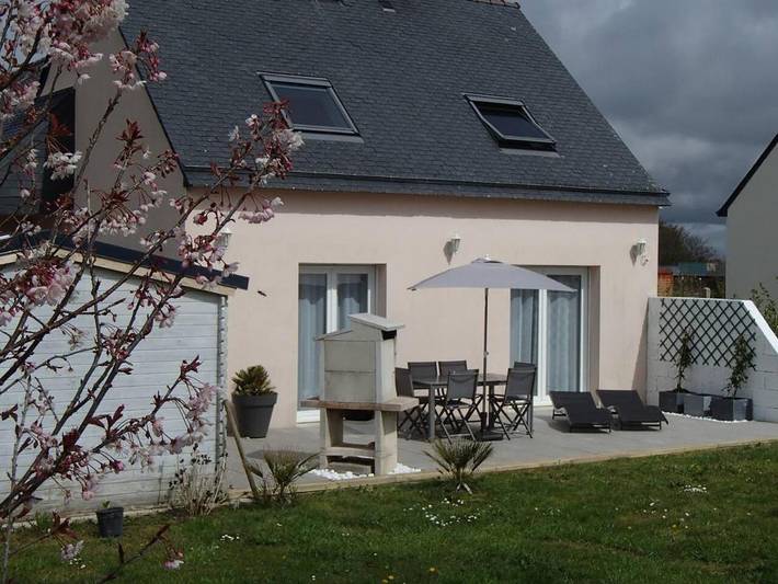 Location de vacances pour 6 personnes, avec Terrasse et Jardin à Guiler-sur-Goyen