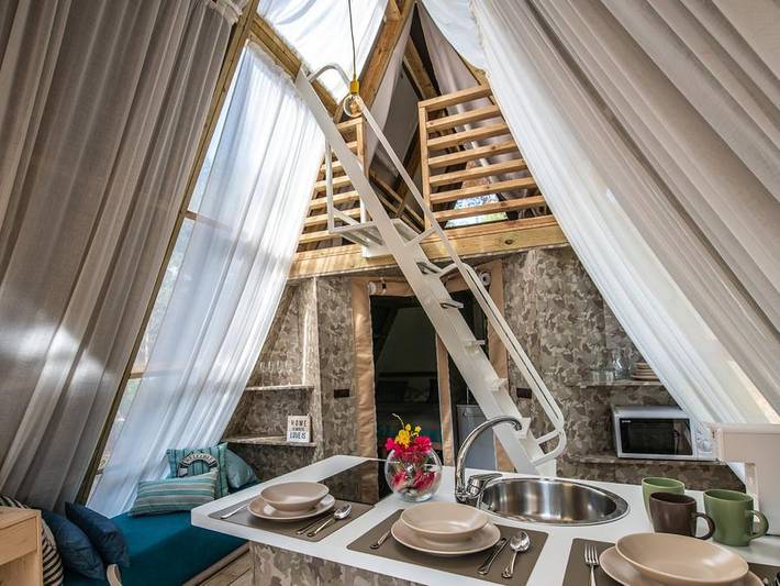 Zelt für 4 Personen, mit Sauna, kinderfreundlich in Kroatien - 3