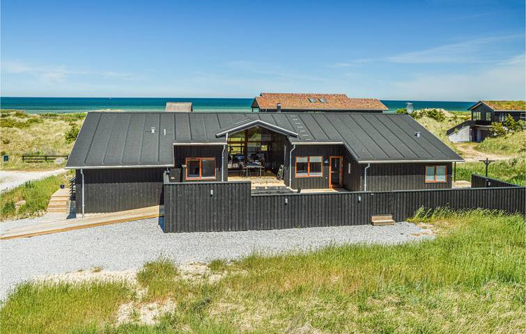 Ferienhaus für 10 Personen, mit Whirlpool und Terrasse sowie Sauna in Kjul Strand