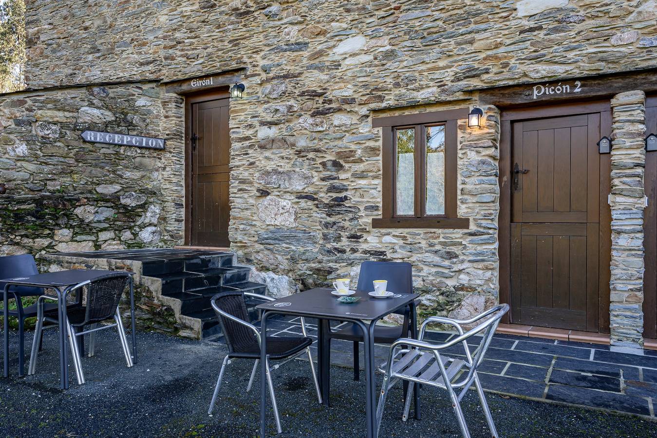 Landhaus 'Picon' mit gemeinsamer Terrasse, Gemeinschaftsgarten und Wi-Fi in Ortigueira, Costa de Galicia