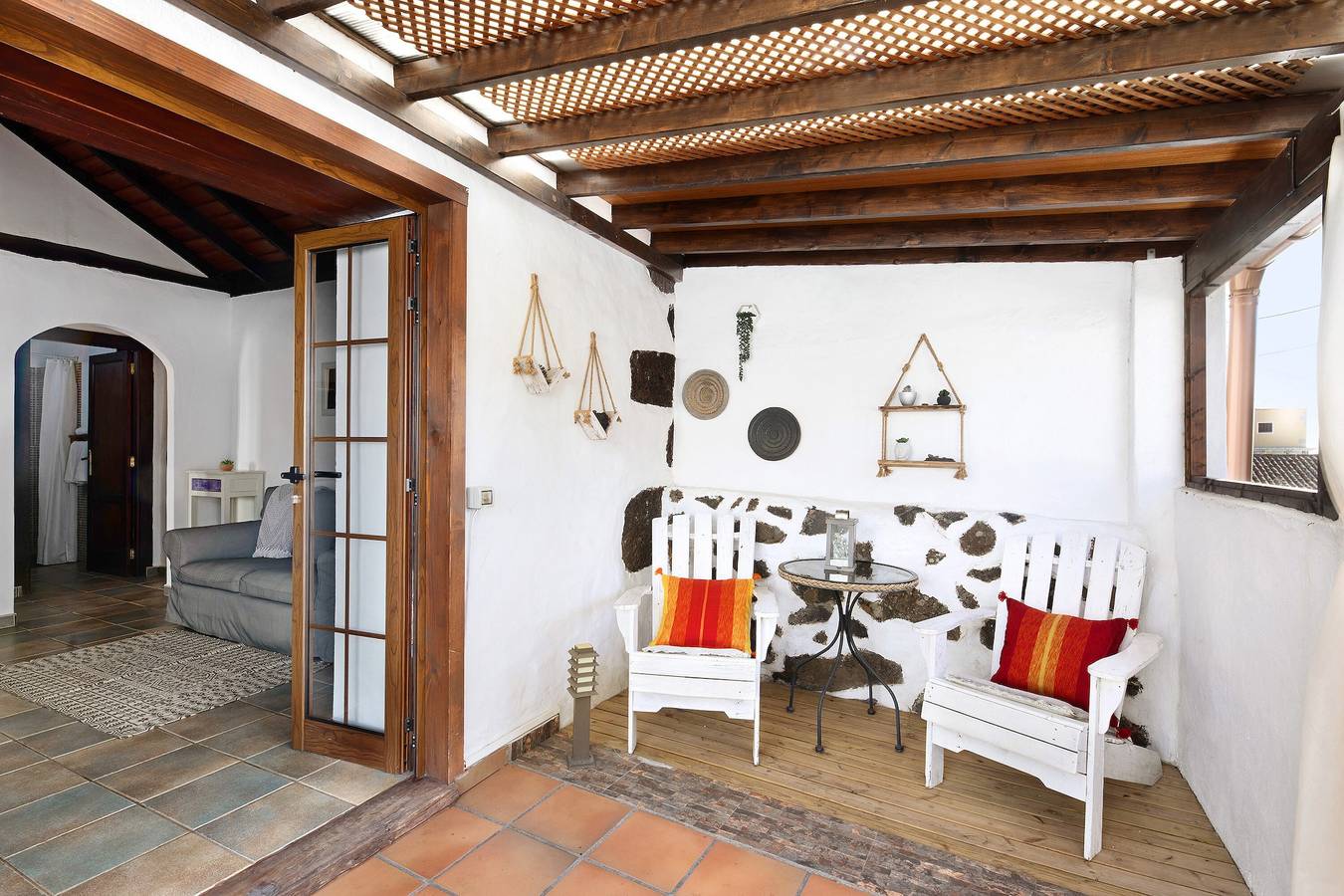 Ferienhaus 'Casitas La Montañita - 1' mit Bergblick, Wlan und Klimaanlage in Padrón (Kanarische Inseln), El Paso