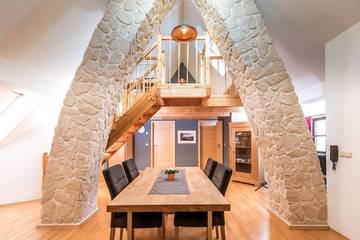 Ferienwohnung für 4 Personen, mit Terrasse und Garten in Obertrubach